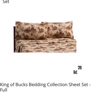 King of Bucks Comforter and Matching Sheet Set